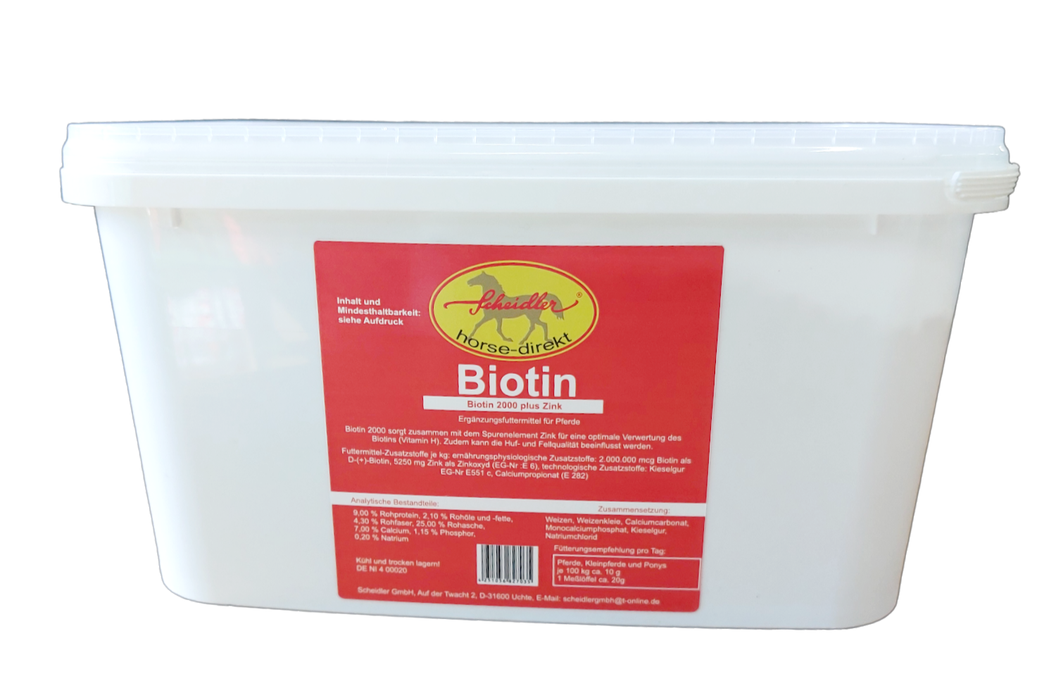 3,8 kg Eimer mit Biotin 2000