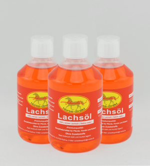 Fisch-Lachsöl (3 x 0,5 Ltr.)