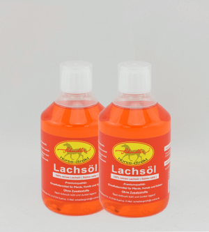 Fisch-Lachsöl (2 x 0,5 Ltr.)