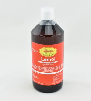 Leinöl 1L Flasche mit Dosierkappe