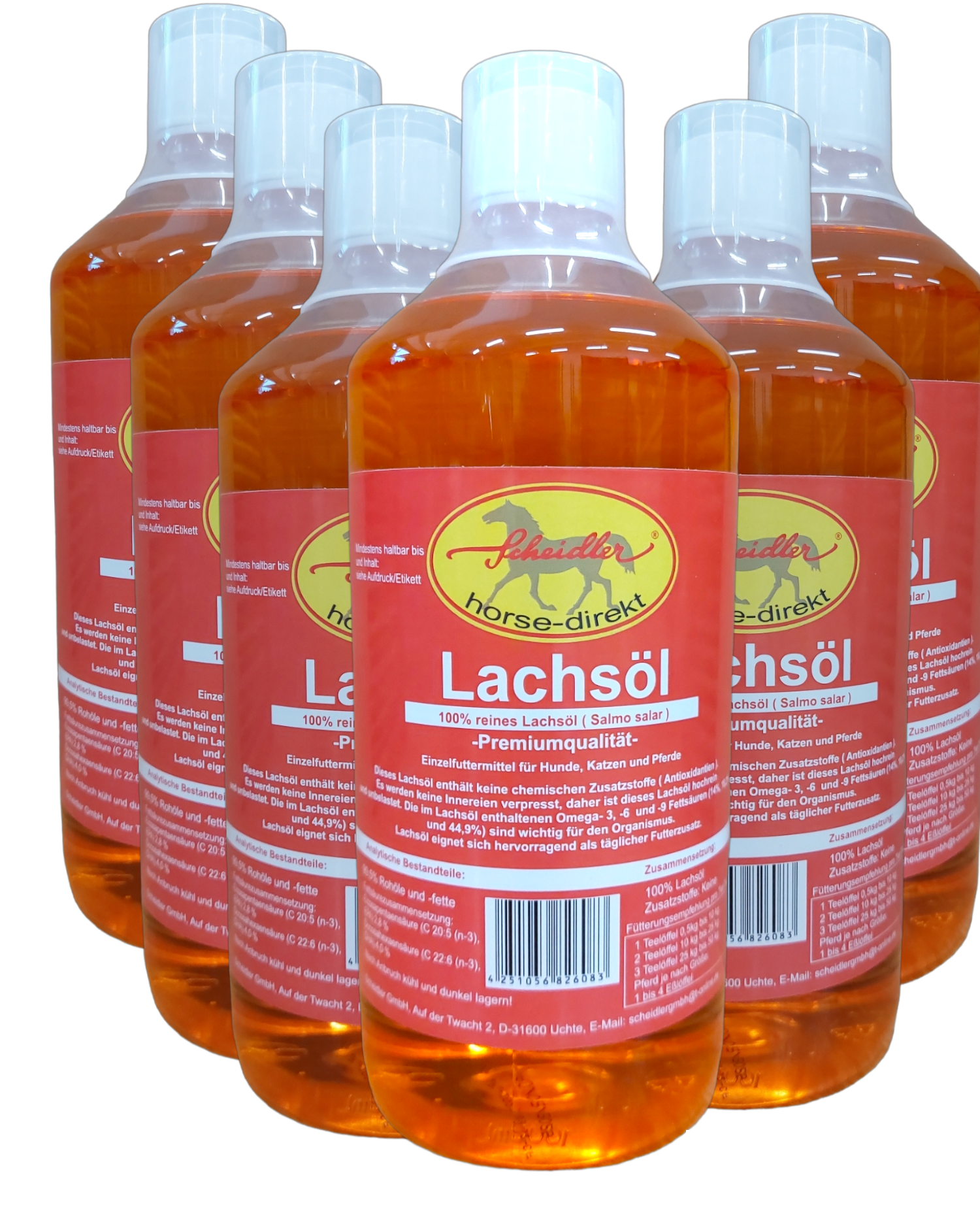 Fisch-Lachsöl (6 x 1 Ltr.)
