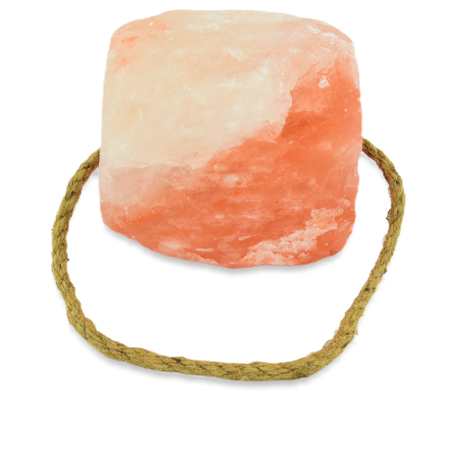 Salzleckstein, Natursalzleckstein, Pakistan mindestens 2,25kg (inkl. Kordel)