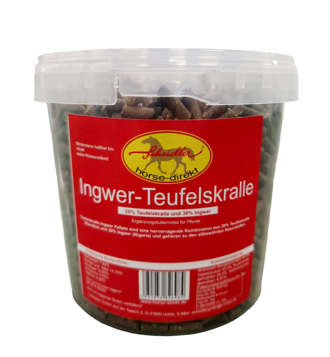 Eimer mit 1750g Ingwer-Teufelskralle
