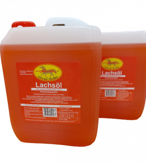 Lachsöl 2 x 5 L Kanister Premium Qualität - reines Lachsöl